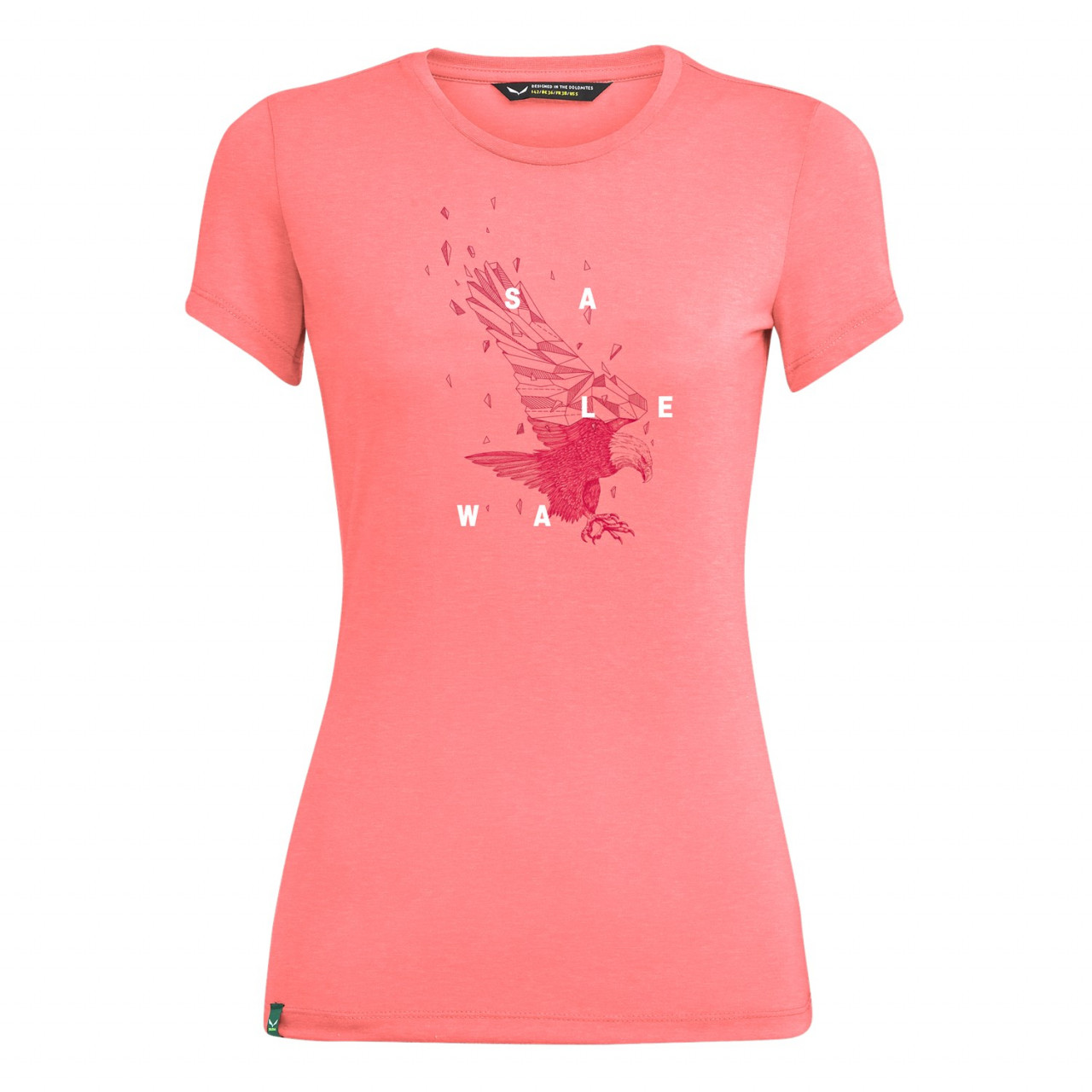 Camisetas Salewa Eagle Figure Dri-Release® Mujer Rosas Mexico (FC8570149)